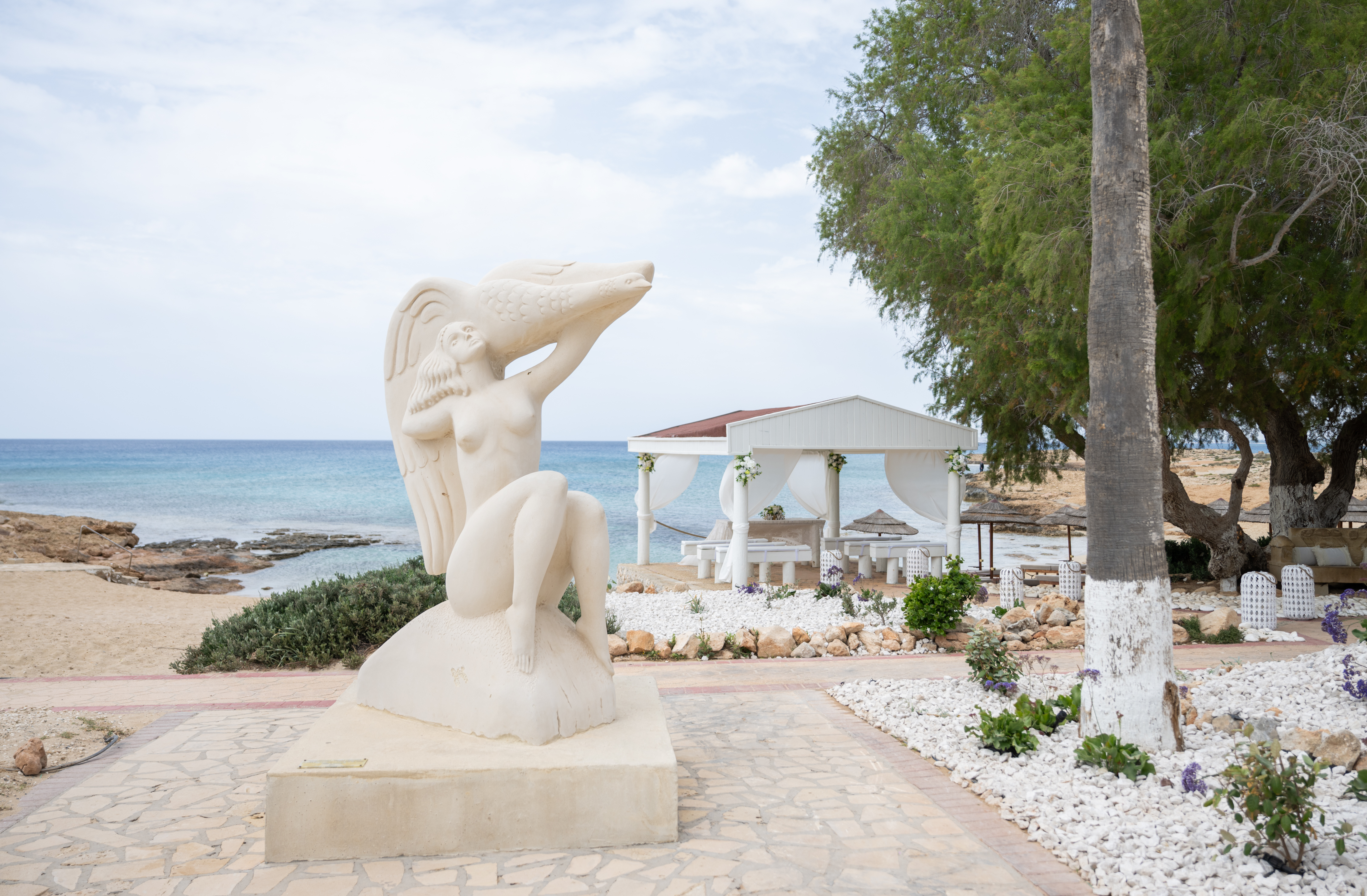 Book your wedding day in Venue Ammos (Kampouri) Main Venue & Beach Venue